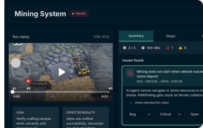 BugHunter detailed test case report