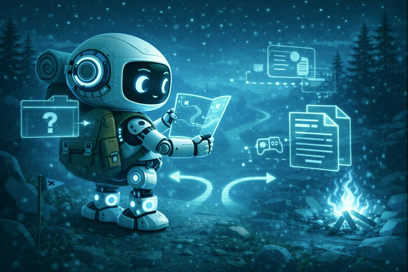 Scout mode - AI plays like a first-time player